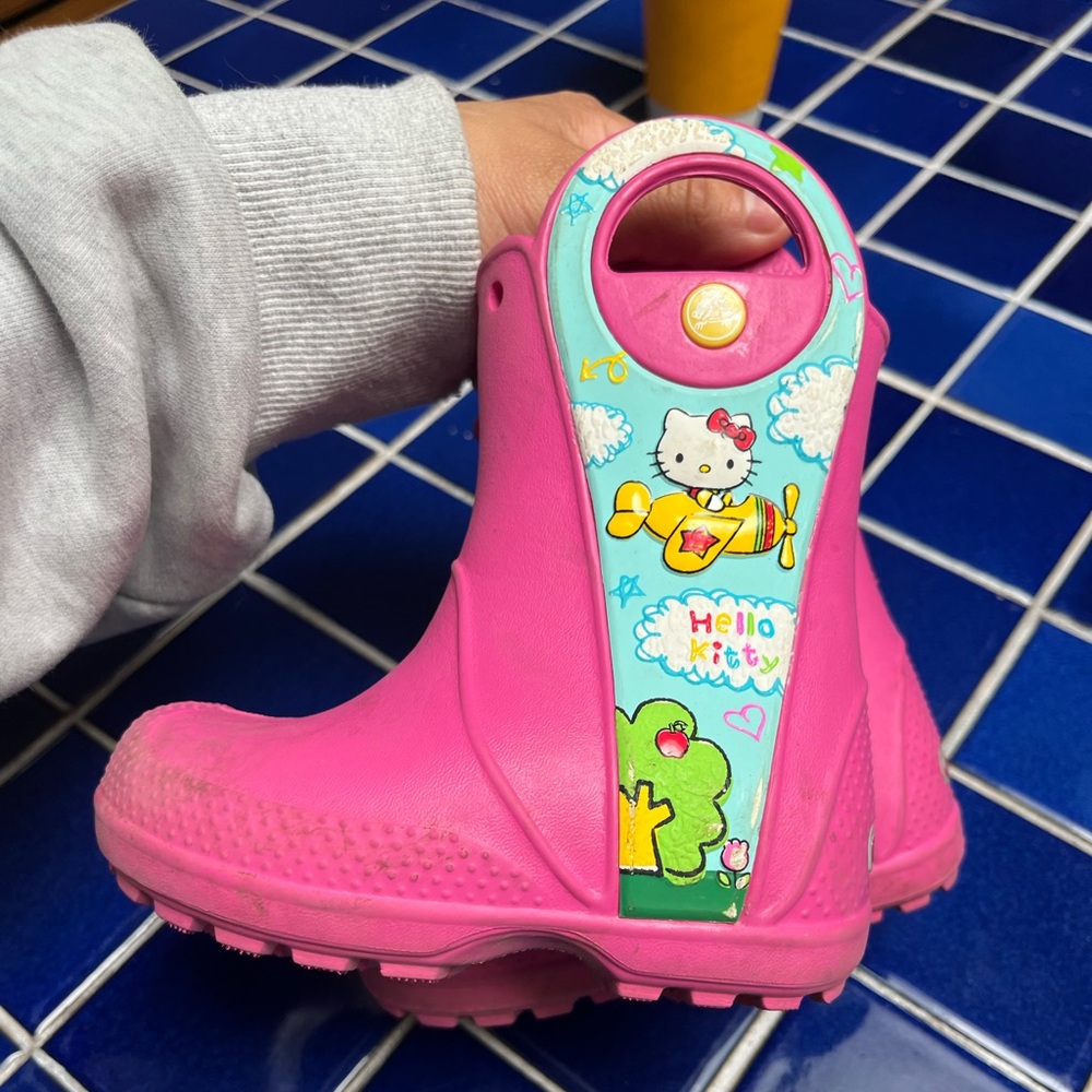 Hello Kitty Pink Rain Boots
